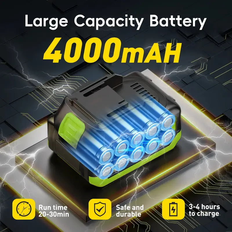 Cordless Pressure Washer with Charger Base, Portable Bottle Washer for Car & Home